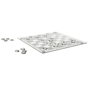 Jeu Collection Vintage Lucadick Jeu de Dames en verre