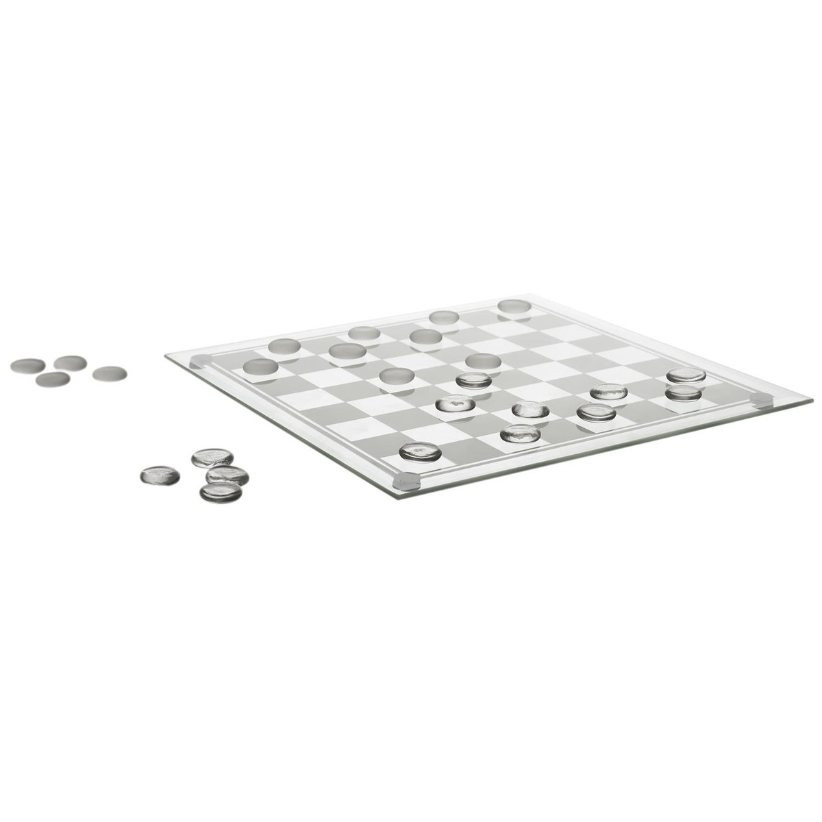 Jeu Collection Vintage Lucadick Jeu de Dames en verre