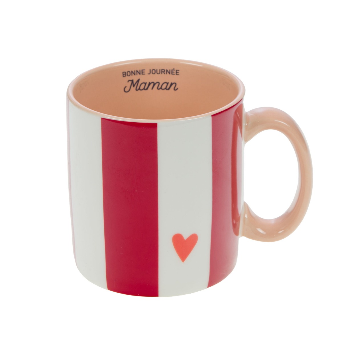 Mug Clarisie - Bonne Journée Maman Rouge
