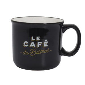 Mug vintage Paul Café du Bistrot Noir 45CL