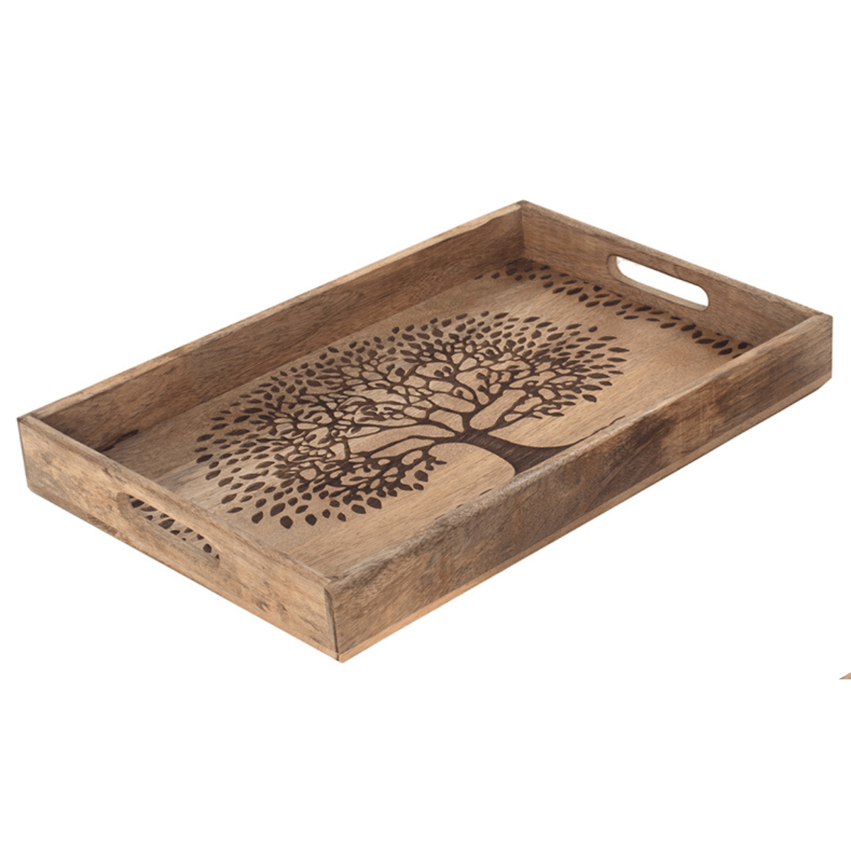 Plateau bois Pontalune Arbre de Vie 43x28cm