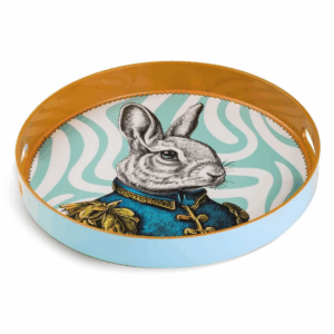 Plateau rond Carsten Mr Lapin D30cm