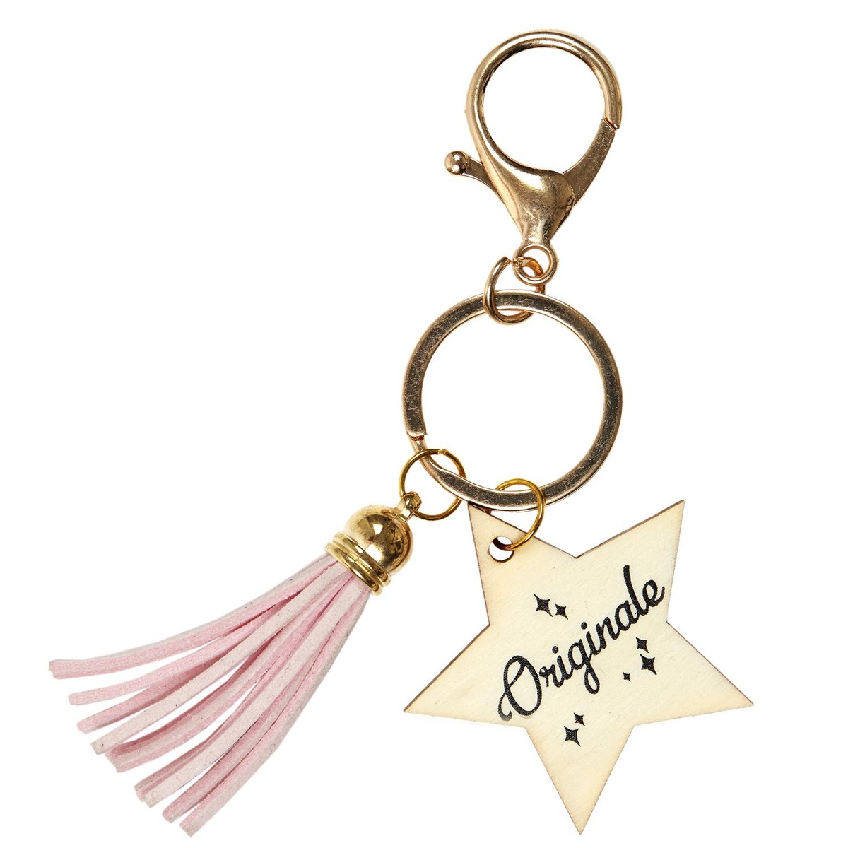 Porte-clés Sidney pompon étoile Originale
