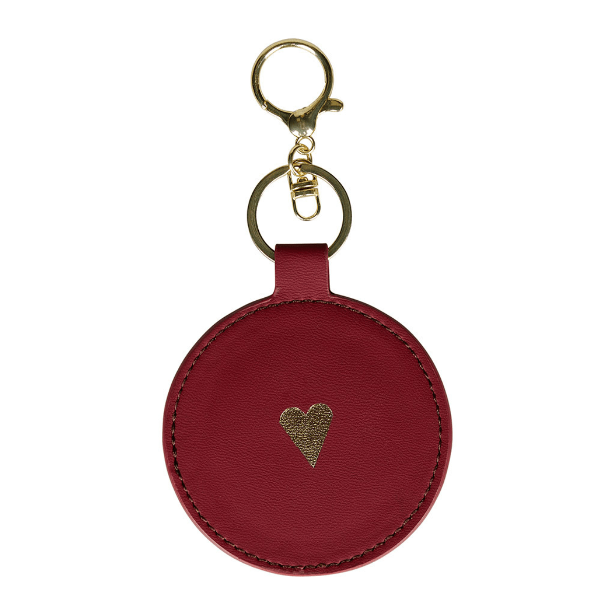 Porte-clés miroir Leamina Framboise