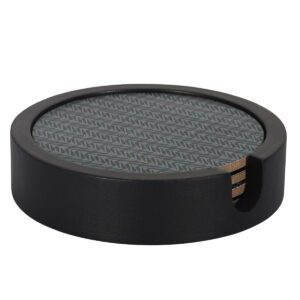 Set de 4 dessous de verre Bois Besodarias avec support