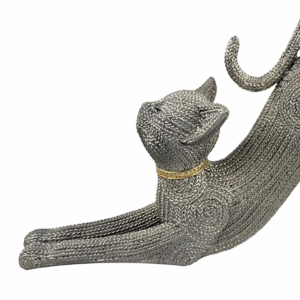 Statue résine Chat Cartico 30cm