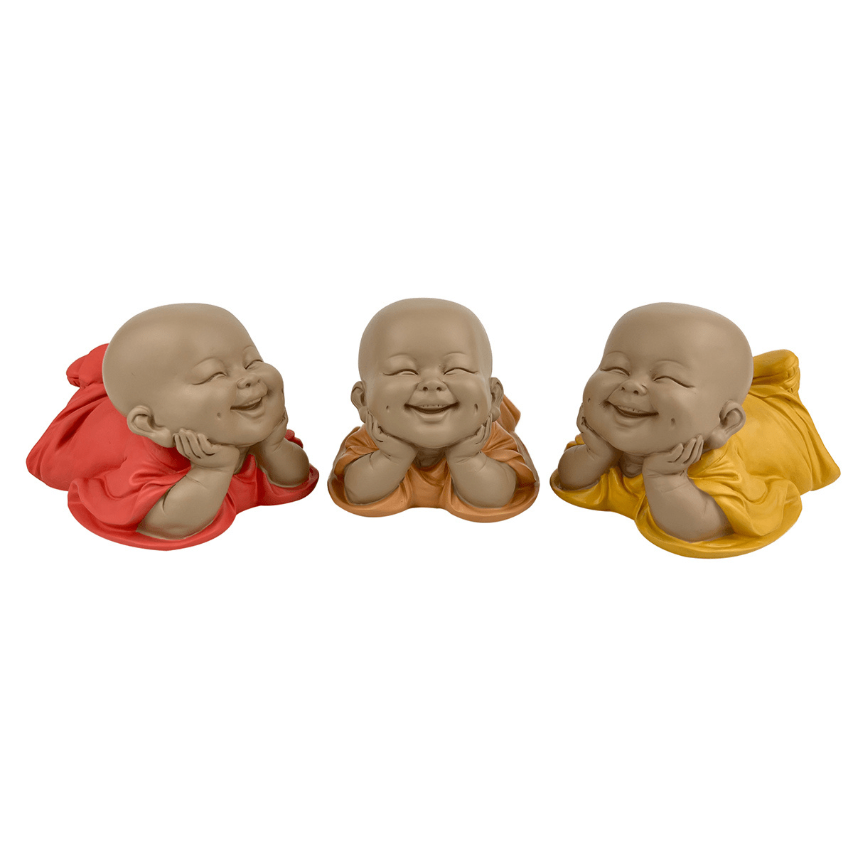 Statuette résine Enfant heureux Bayon