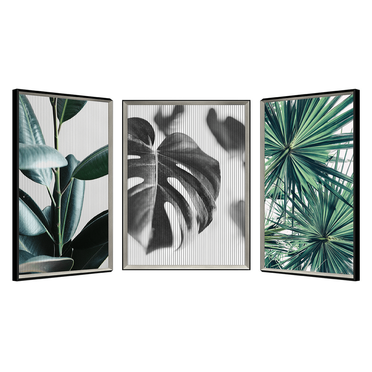 Tableau cinétique Gallery Monstera 80x60cm