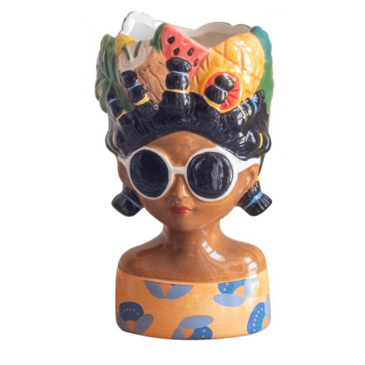 Vase cache-pot Buste de Femme Hedwig