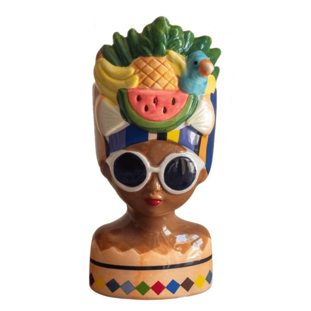 Vase cache-pot Buste de Femme Thekla