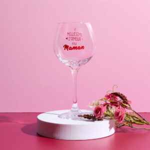 Verre à vin Debatous 46CL – Millésime d’amour pour Maman