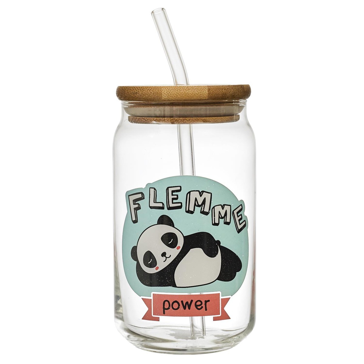 Verre paille Kawaii Gratomos Panda 45CL