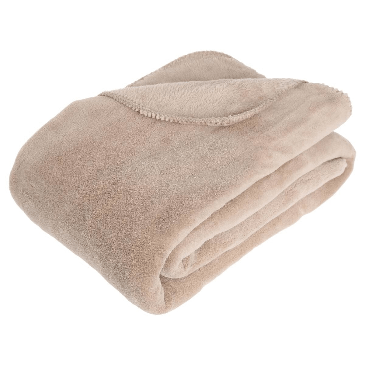 Plaid Microfibre Caypare Beige Lin 230x180cm