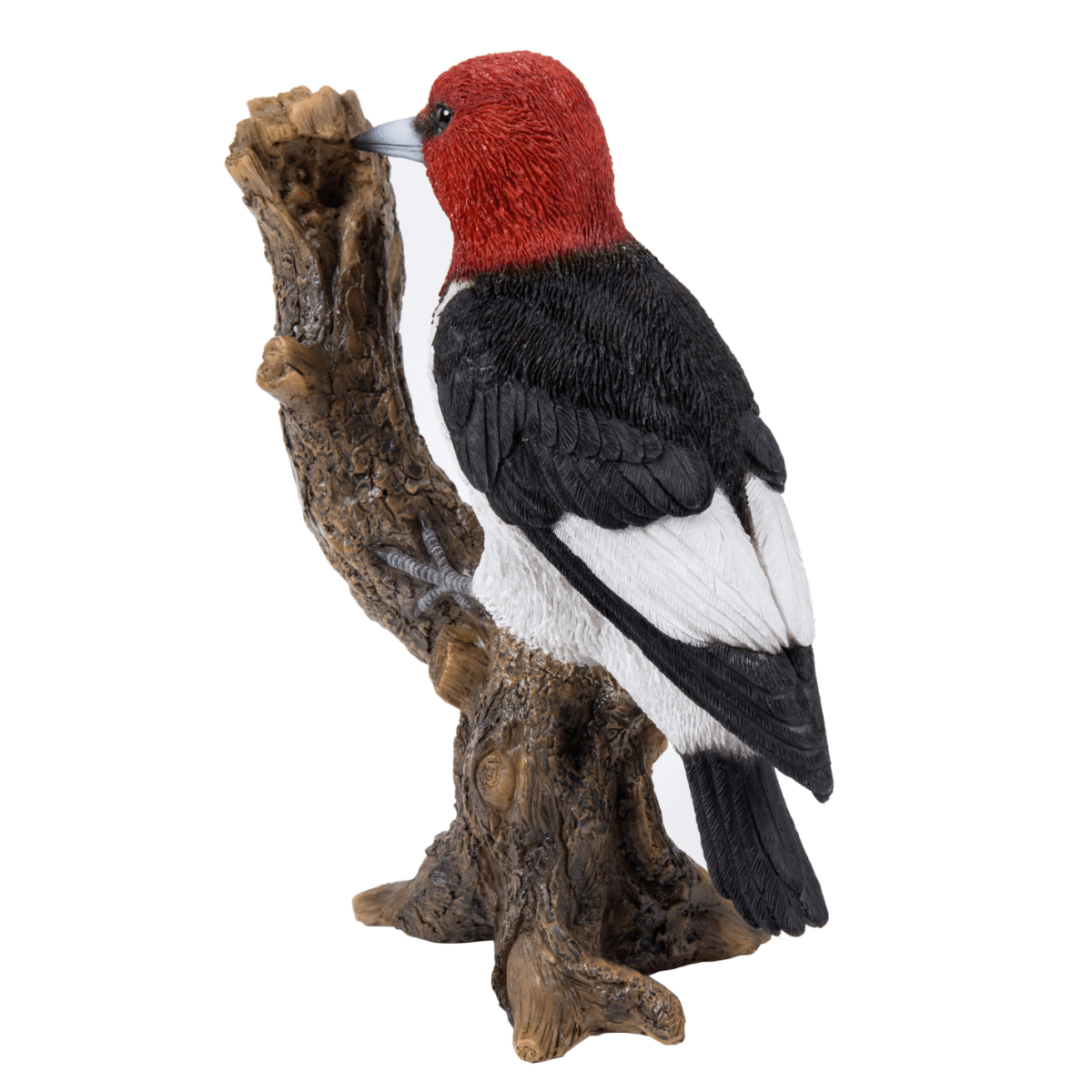 Statue résine oiseau Thiago - Pic à Tête Rouge - Riviera