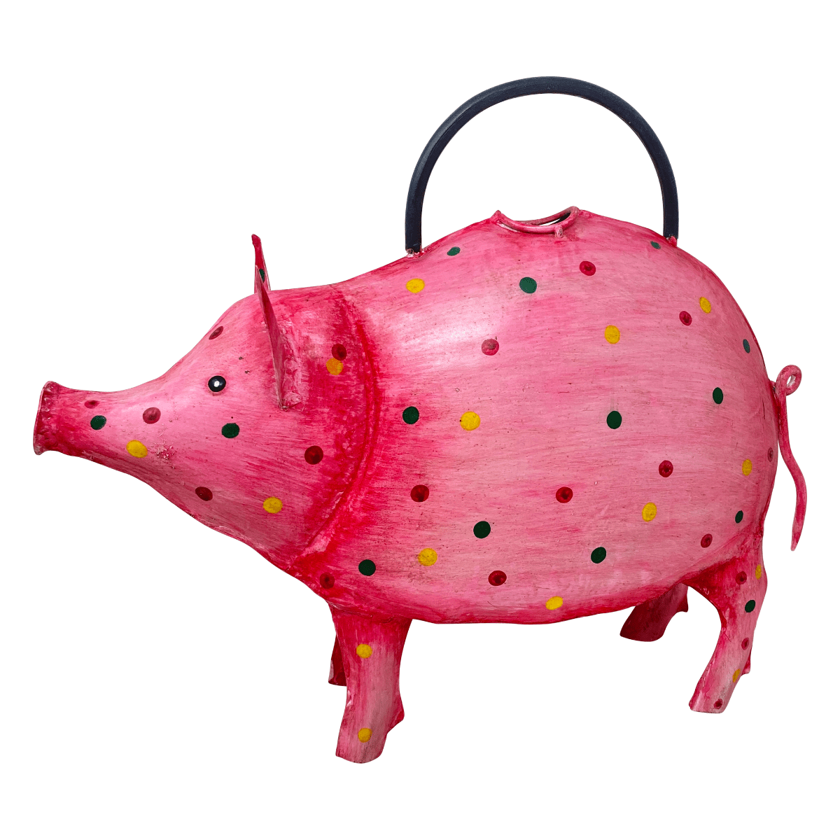 Arrosoir métal Cochon Pimqui Rose 41cm