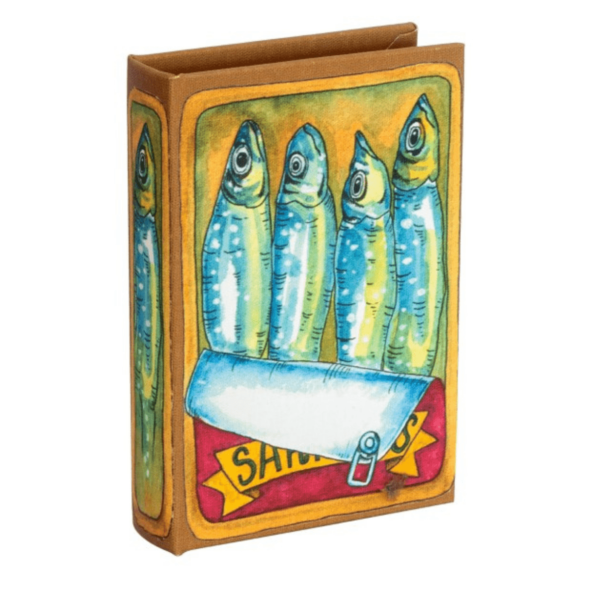 Boite Livre bois Sardines Jérica