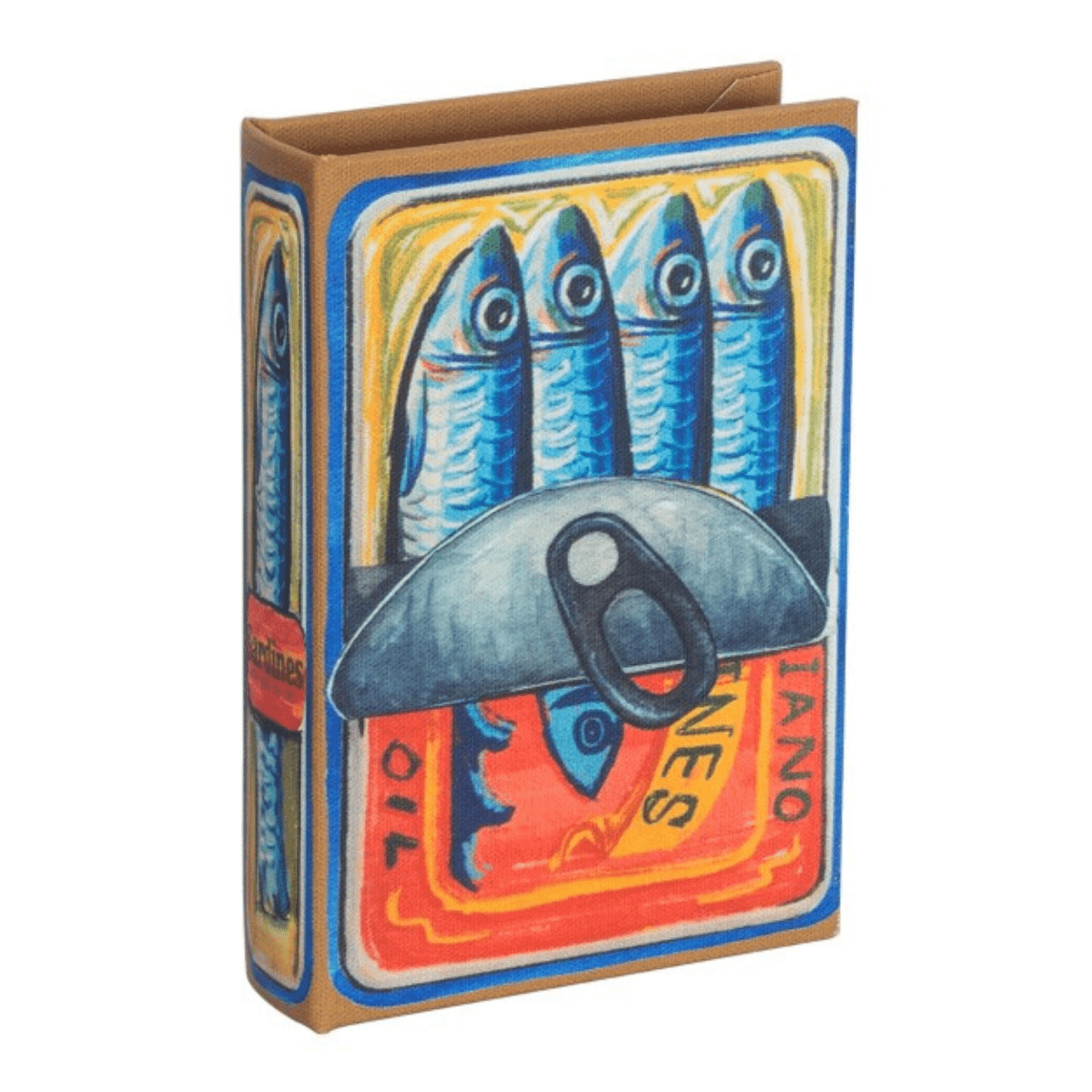 Boite Livre bois Sardines Rasillo