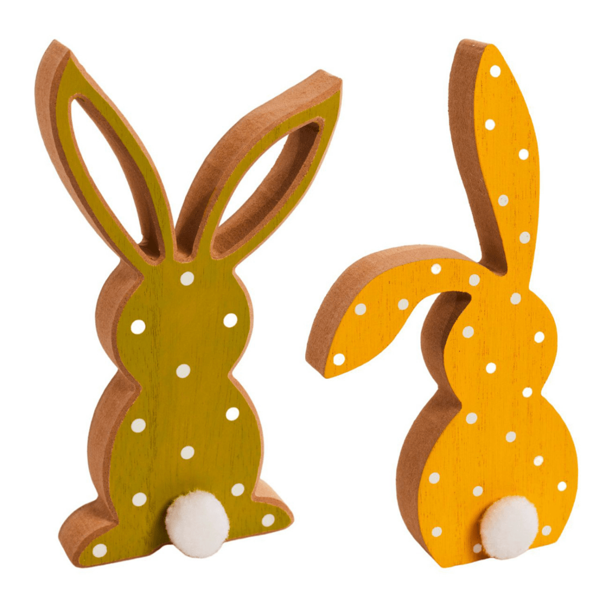 Décoration Bois Silhouette Lapin Papoun