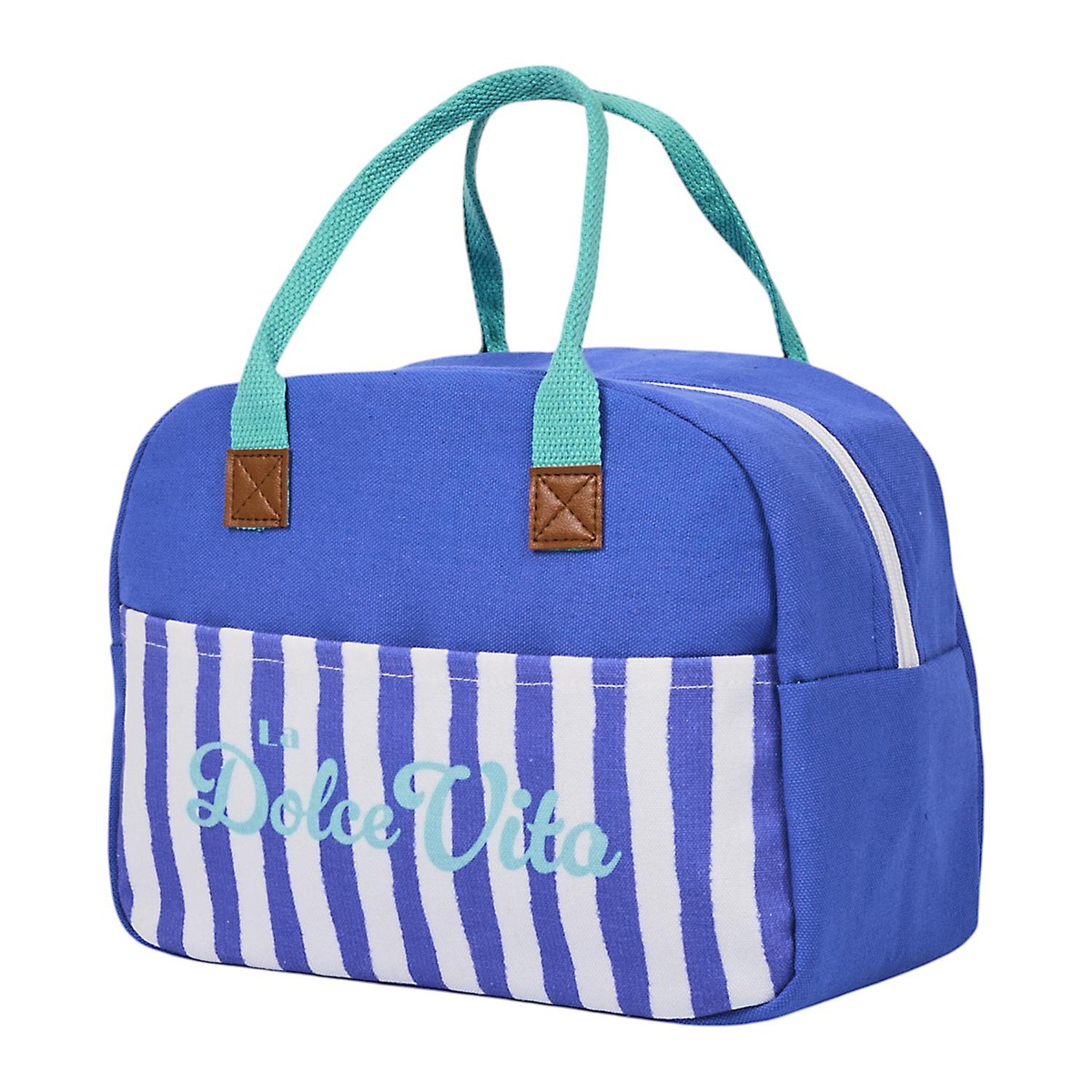 Lunch Bag - Sac Isotherme rayures Dolce Vita Bleu