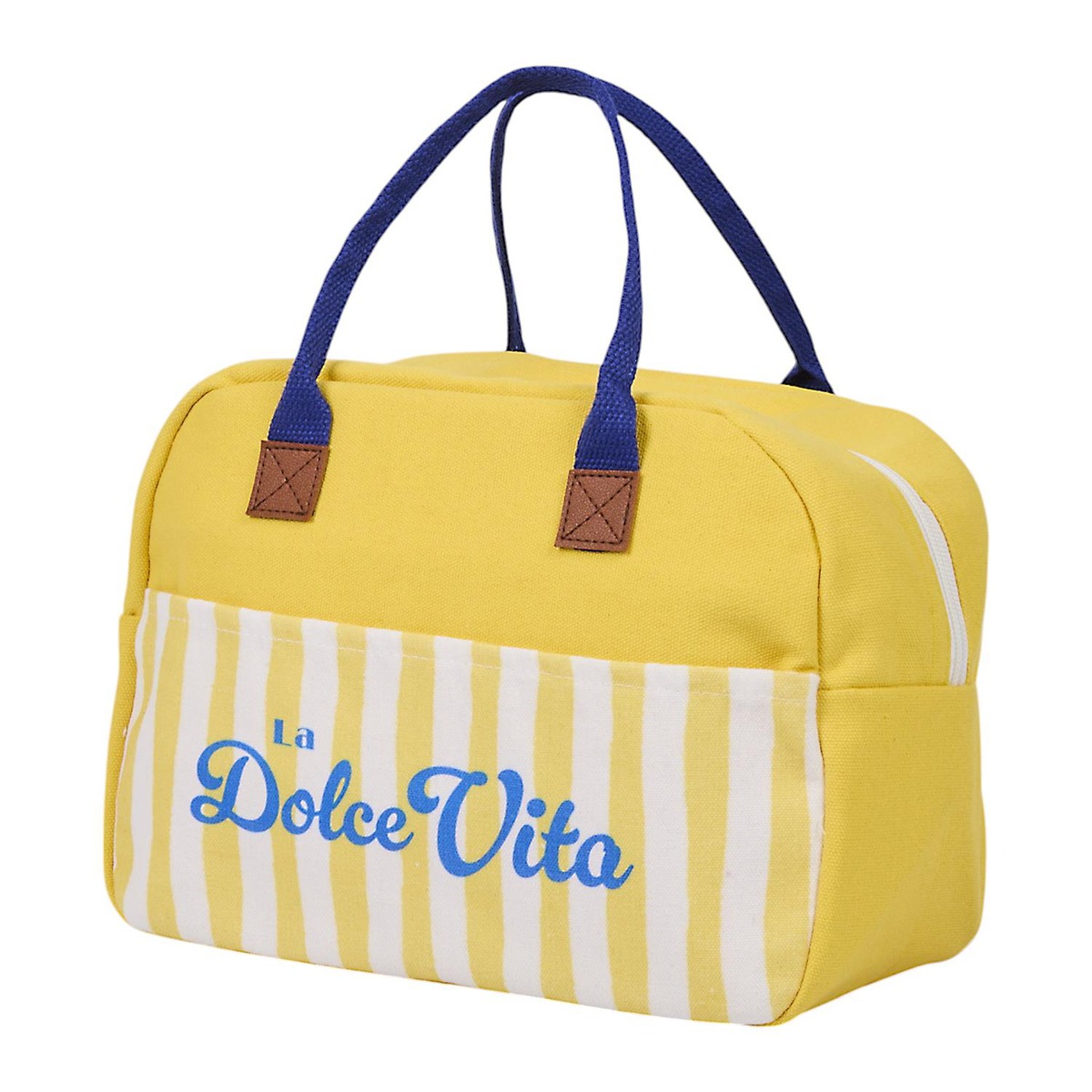 Lunch Bag - Sac Isotherme rayures Dolce Vita Jaune