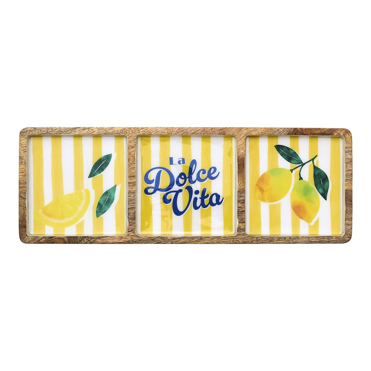 Plateau Apéro Manguier Toscana - La Dolce Vita 40x14cm
