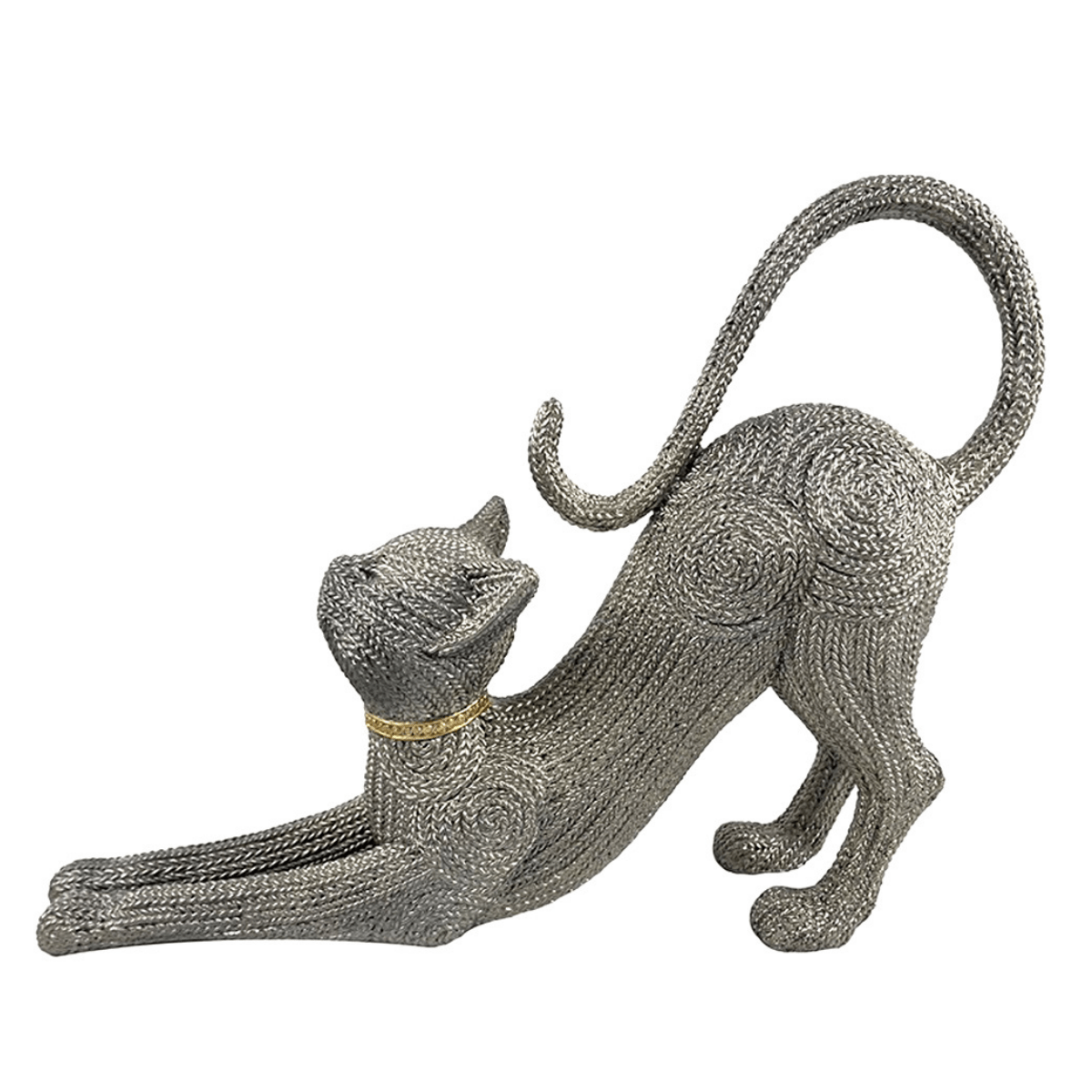 Statue résine Chat Tarcico L.30cm