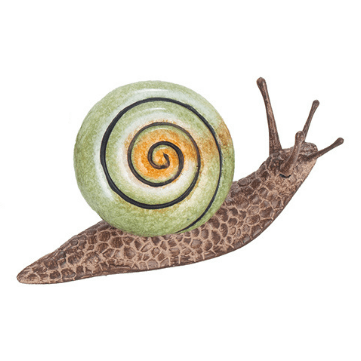 Statue résine Escargot Pascual Vert