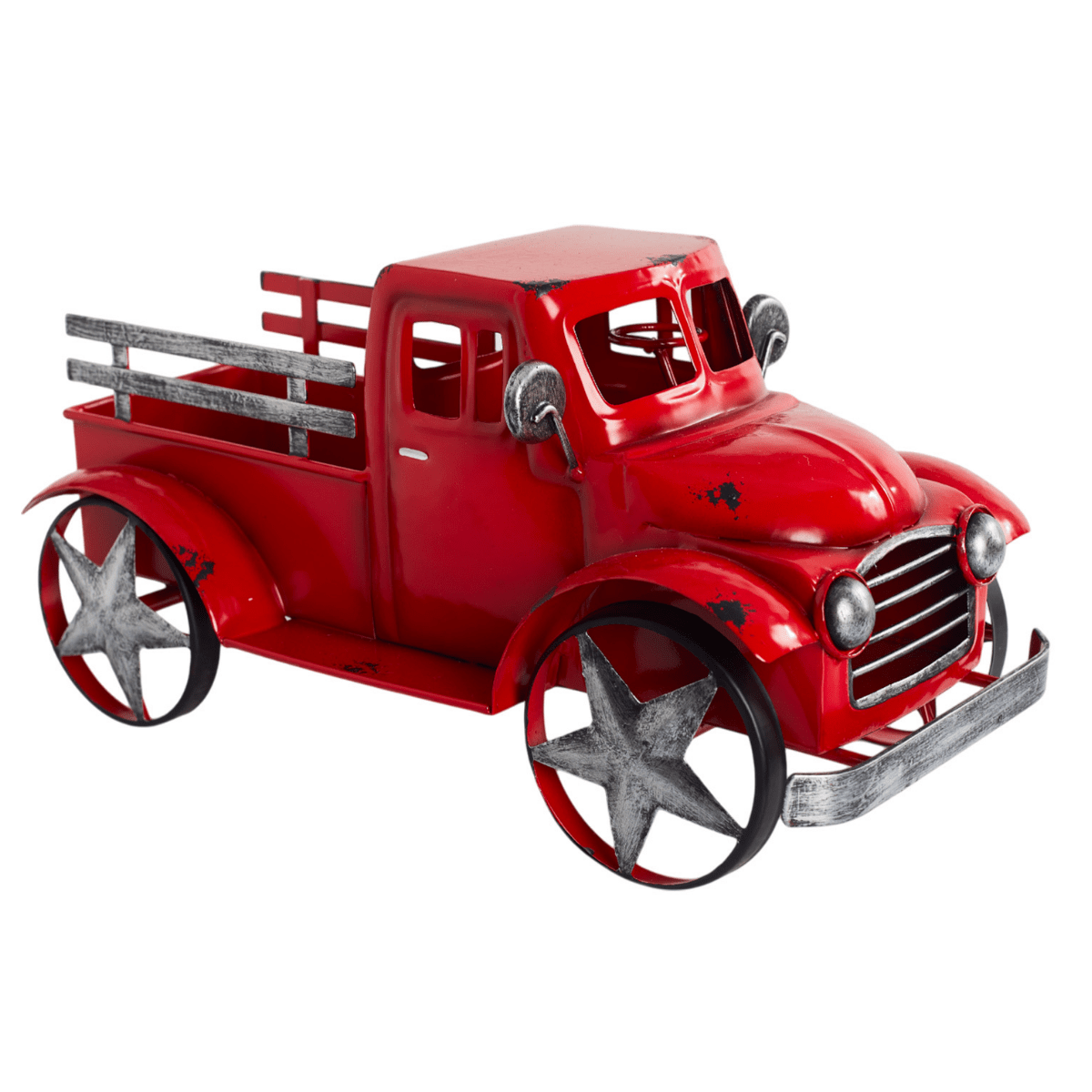 Voiture Déco Vintage cache-pot Gadanou Rouge L33cm