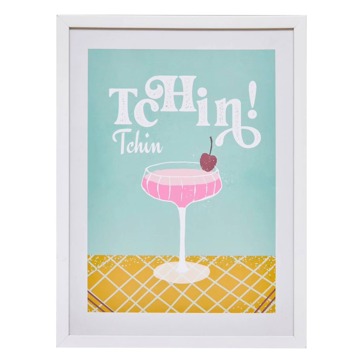 Affiche encadrée Roxy - Tchin Tchin 40x30cm
