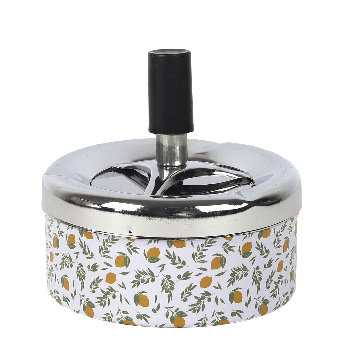 Cendrier Poussoir métal Gritas - Citrons