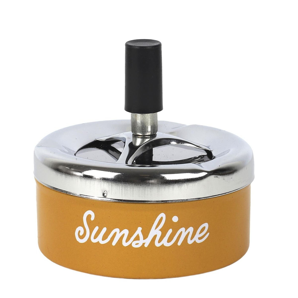 Cendrier Poussoir métal Gritas - Sunshine