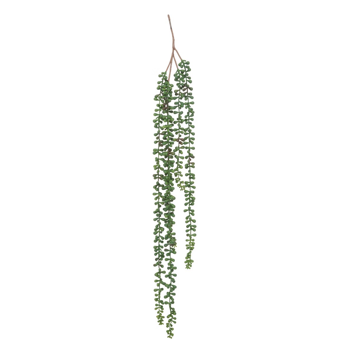 Feuillage retombant artificiel Senecio Vert Krakinia H74cm