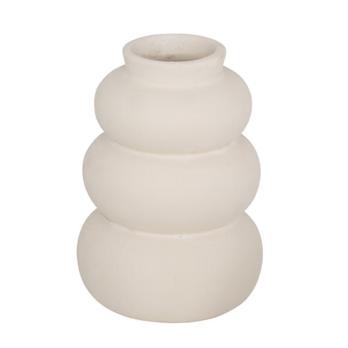 Mini Soliflore céramique Rinaki Blanc H9cm