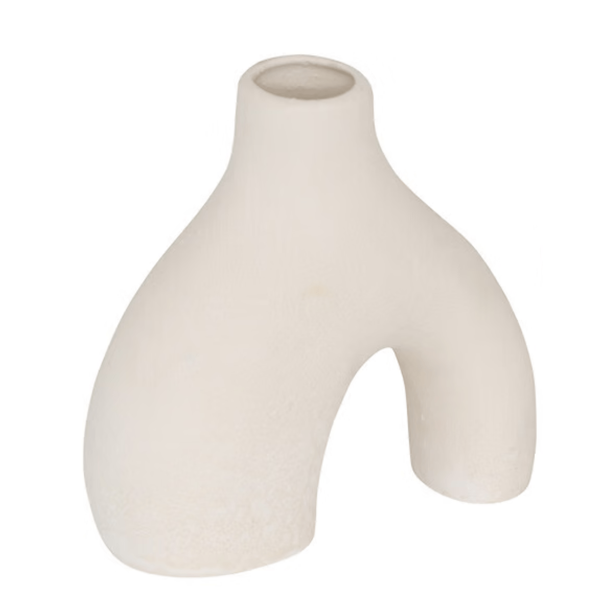 Mini Soliflore céramique Tinaki Blanc H9cm
