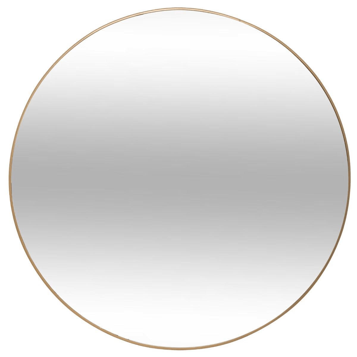 Miroir métal Doré Loli D76cm