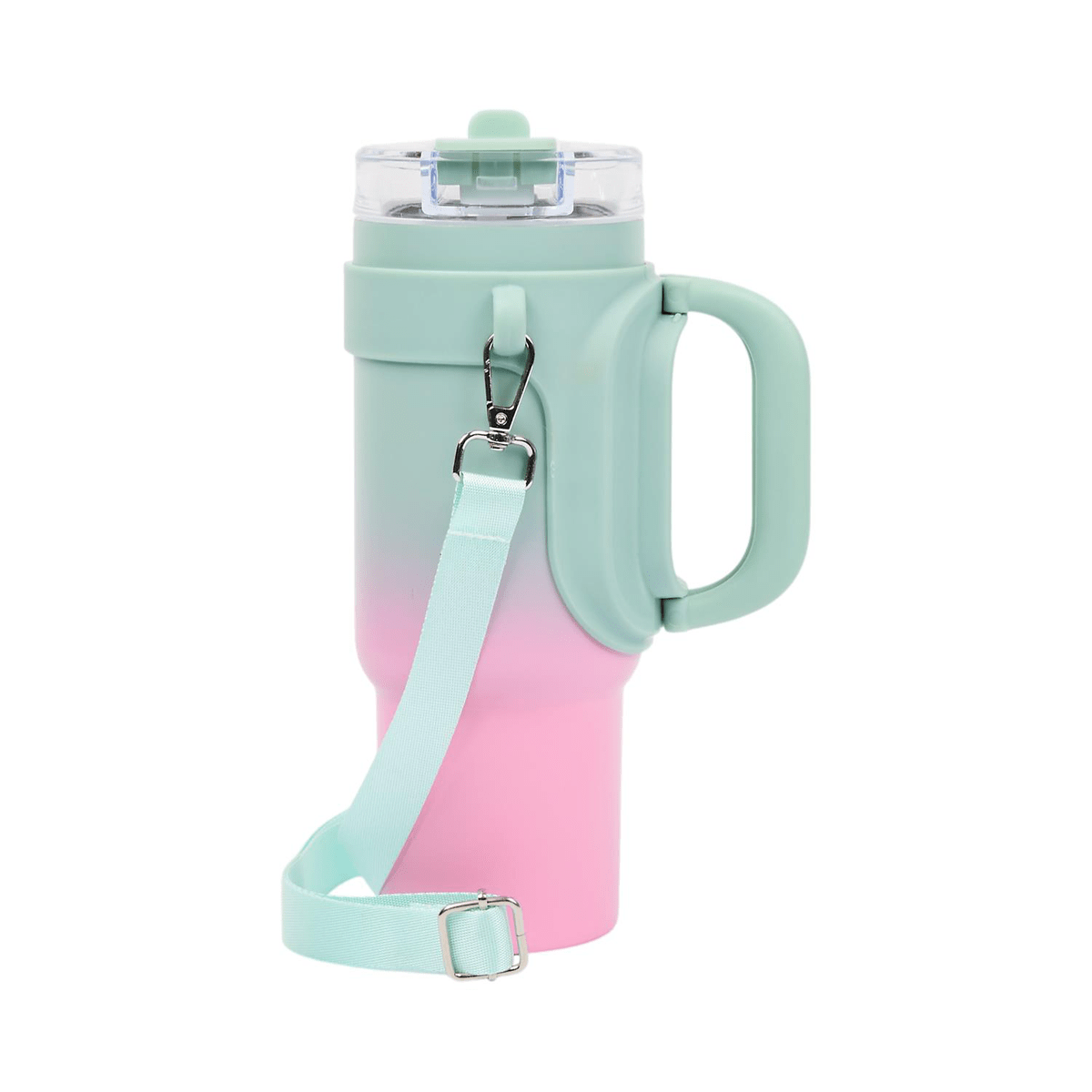Mug nomade XL poignée et cordon Mezikas Vert 90CL