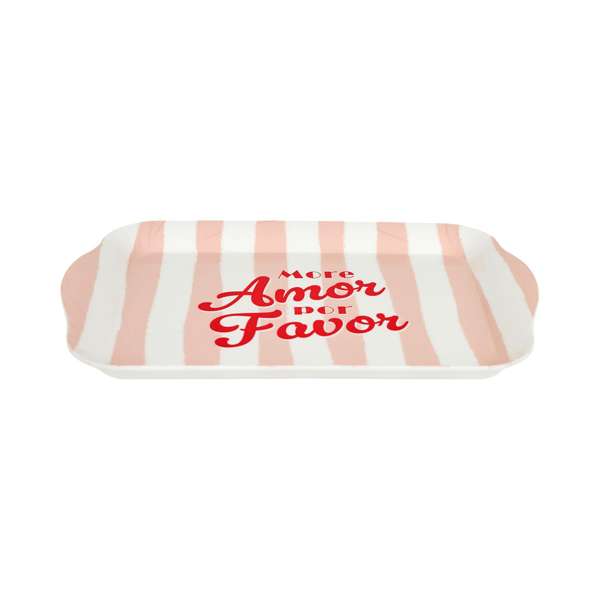 Plateau plastique Toscana PM - Mor Amor Por Favor 21x14cm
