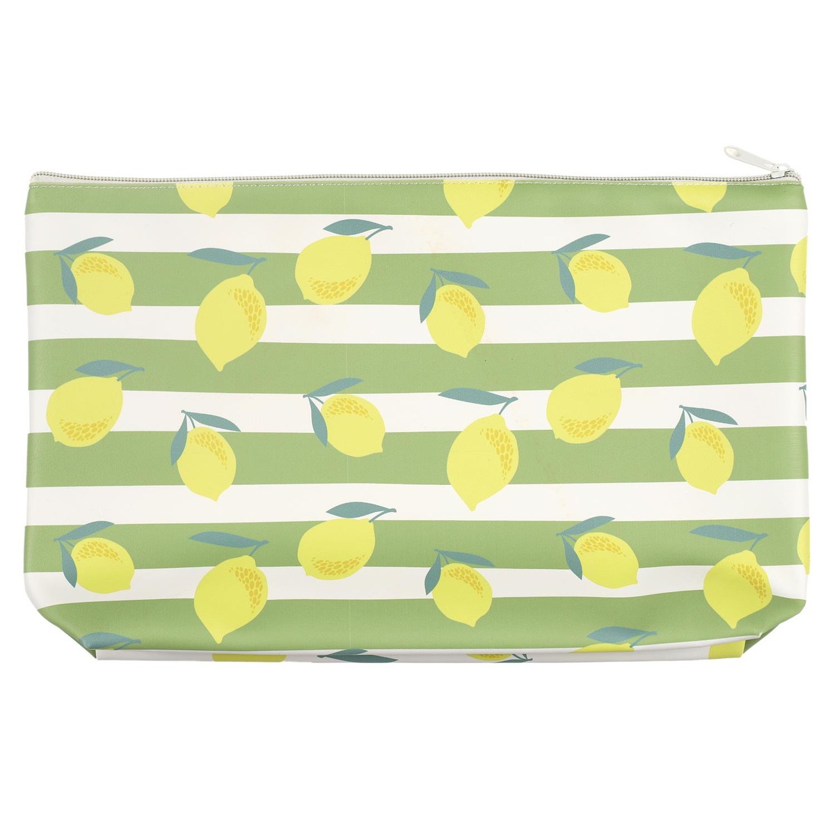 Pochette Fraicheur Gritas - Rayures Citron 30x22cm