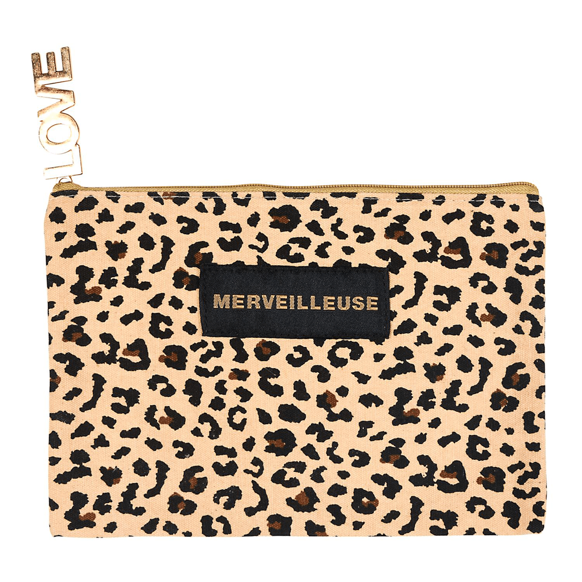 Pochette Léopard Merveilleuse 20x14cm