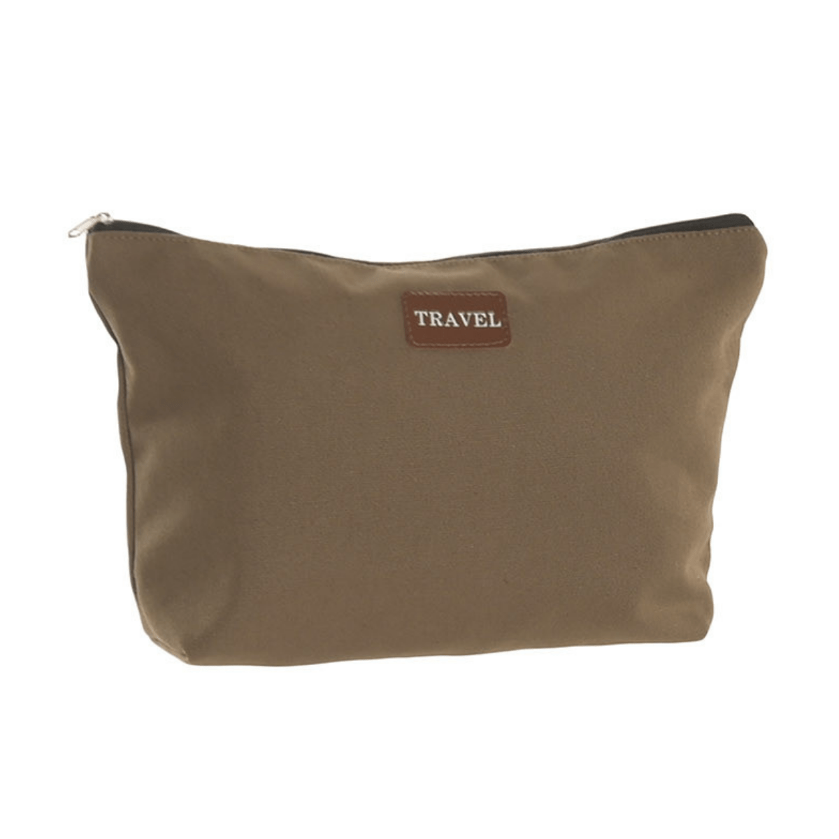 Pochette toile Myhias Marron 33x20cm