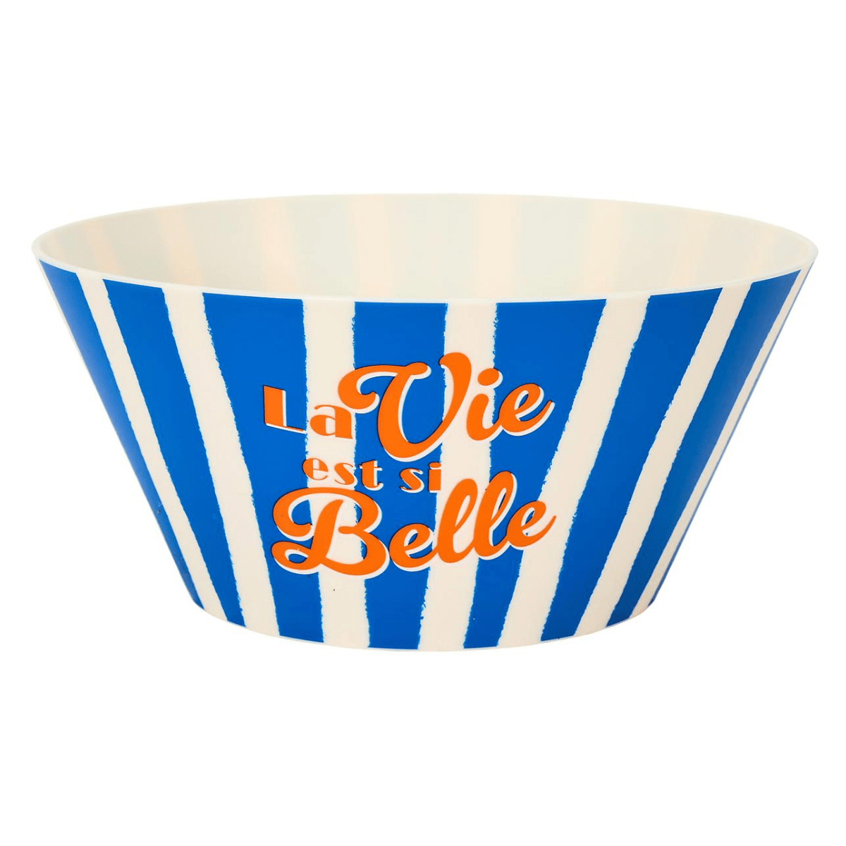 Saladier plastique Toscana D25cm - La vie est belle