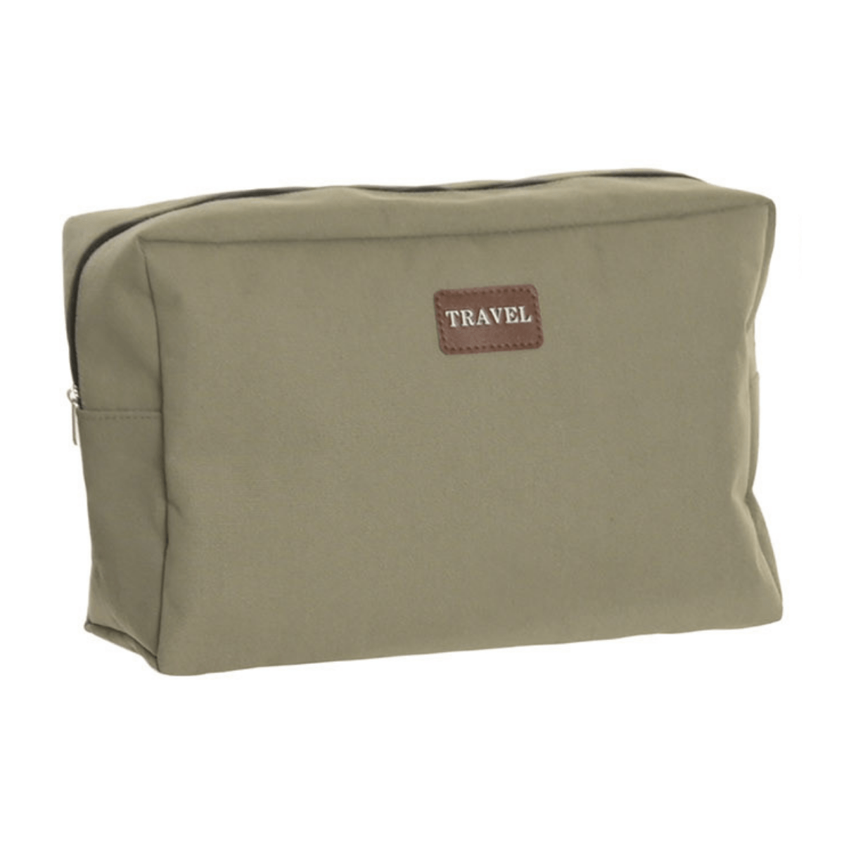 Trousse de Toilette toile Myhias Kaki 30x20cm