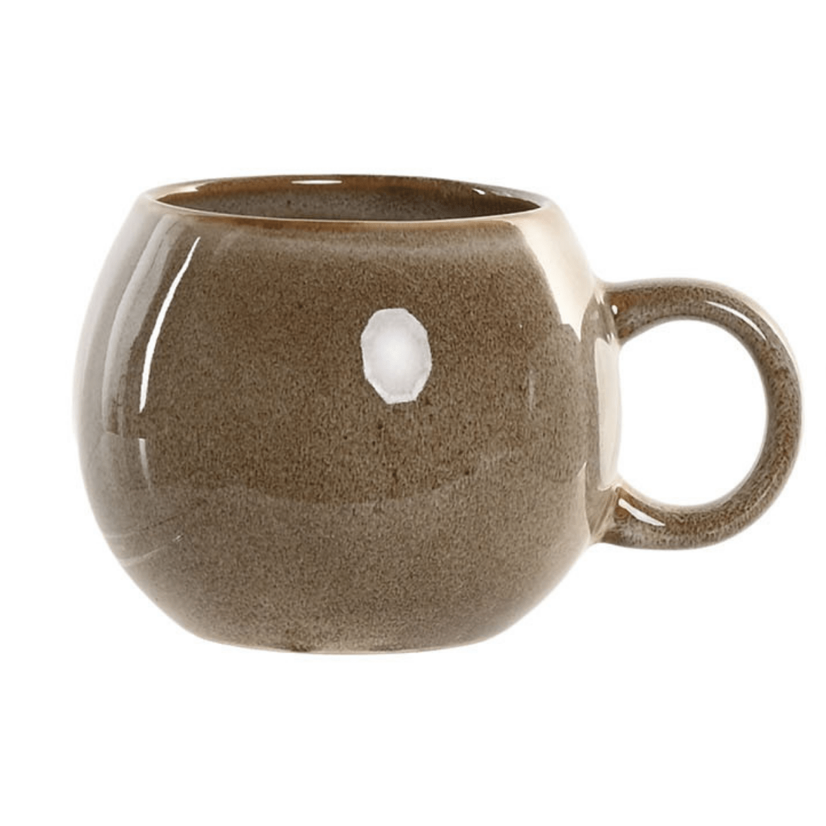 Mug XL grès Lilona Marron 510ML