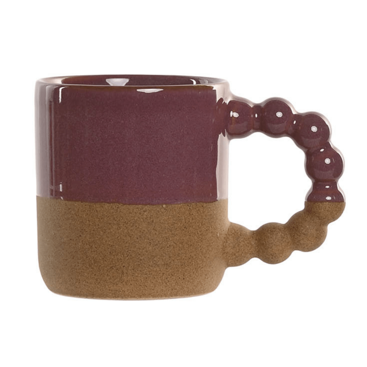 Mug grès Emalota Rose 330ML