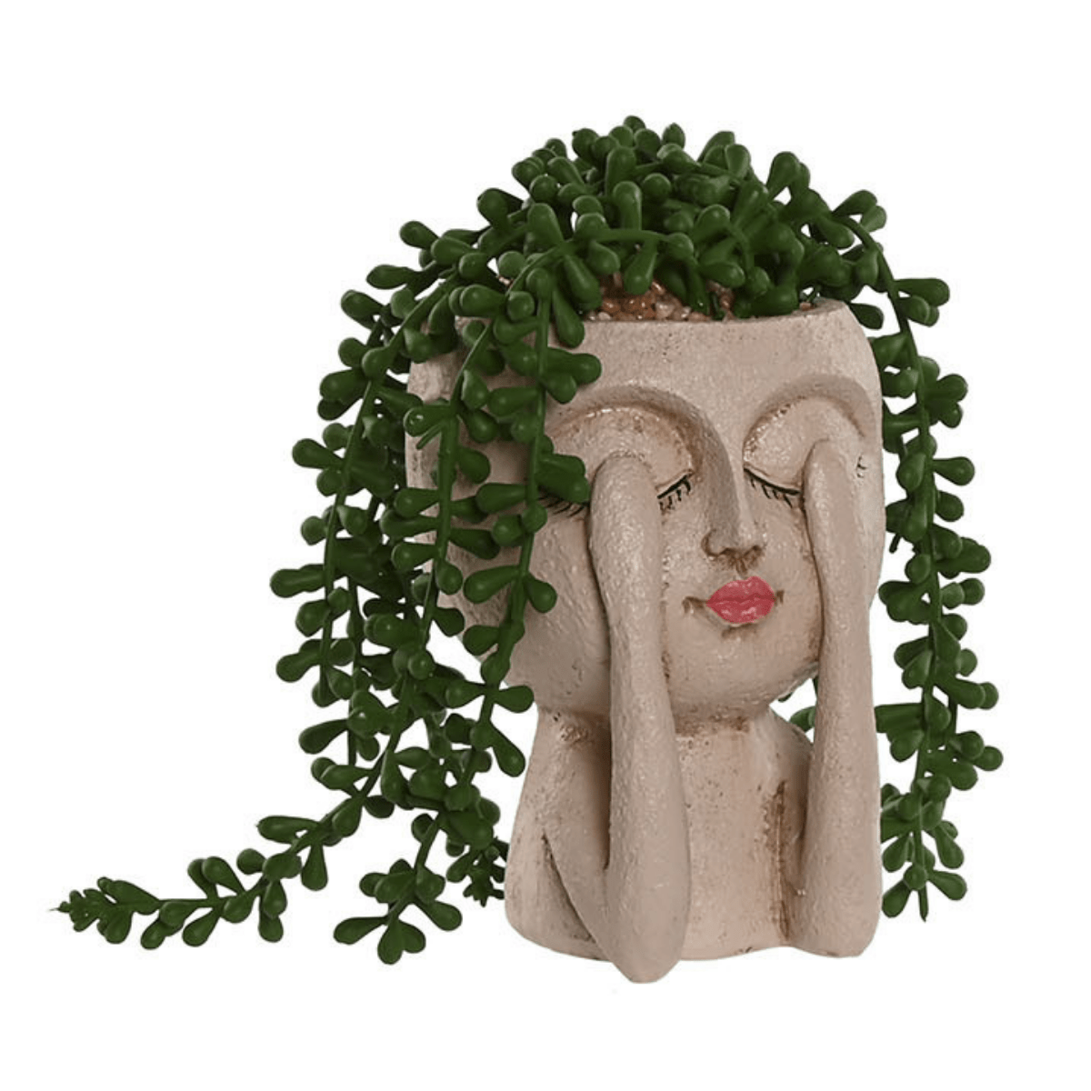 Plante Artificielle Senecio Femme de la sagesse Ne vois pas