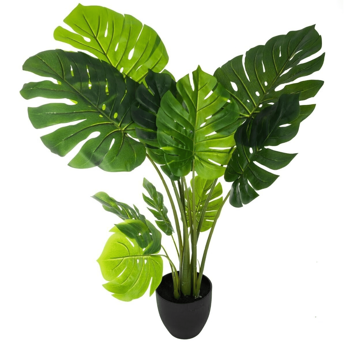 Arbre Artificiel - Philodendron Monstera Albina H110cm