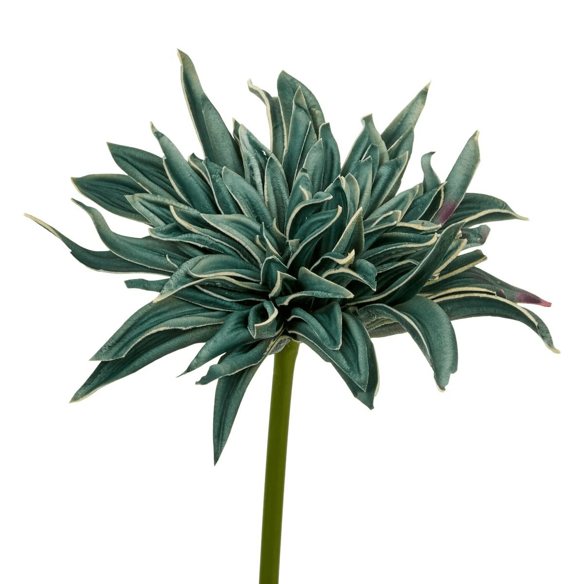Tige de Fleur mousse Osmond Bleu H55cm