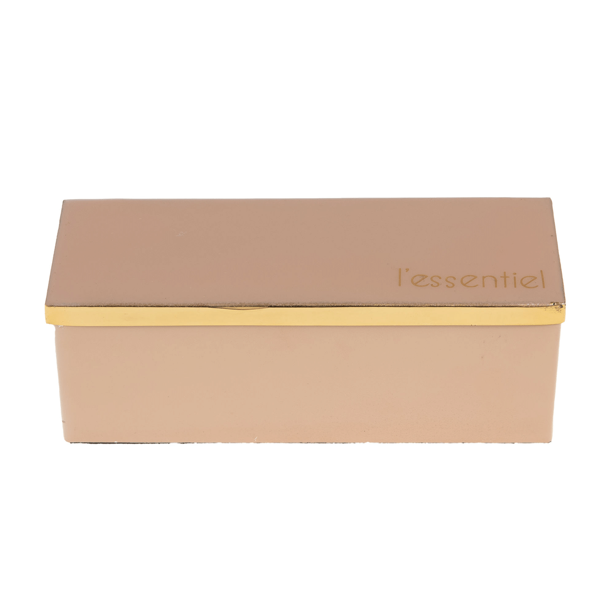 Boîte à Thé métal design Losamina Nude 3 compartiments