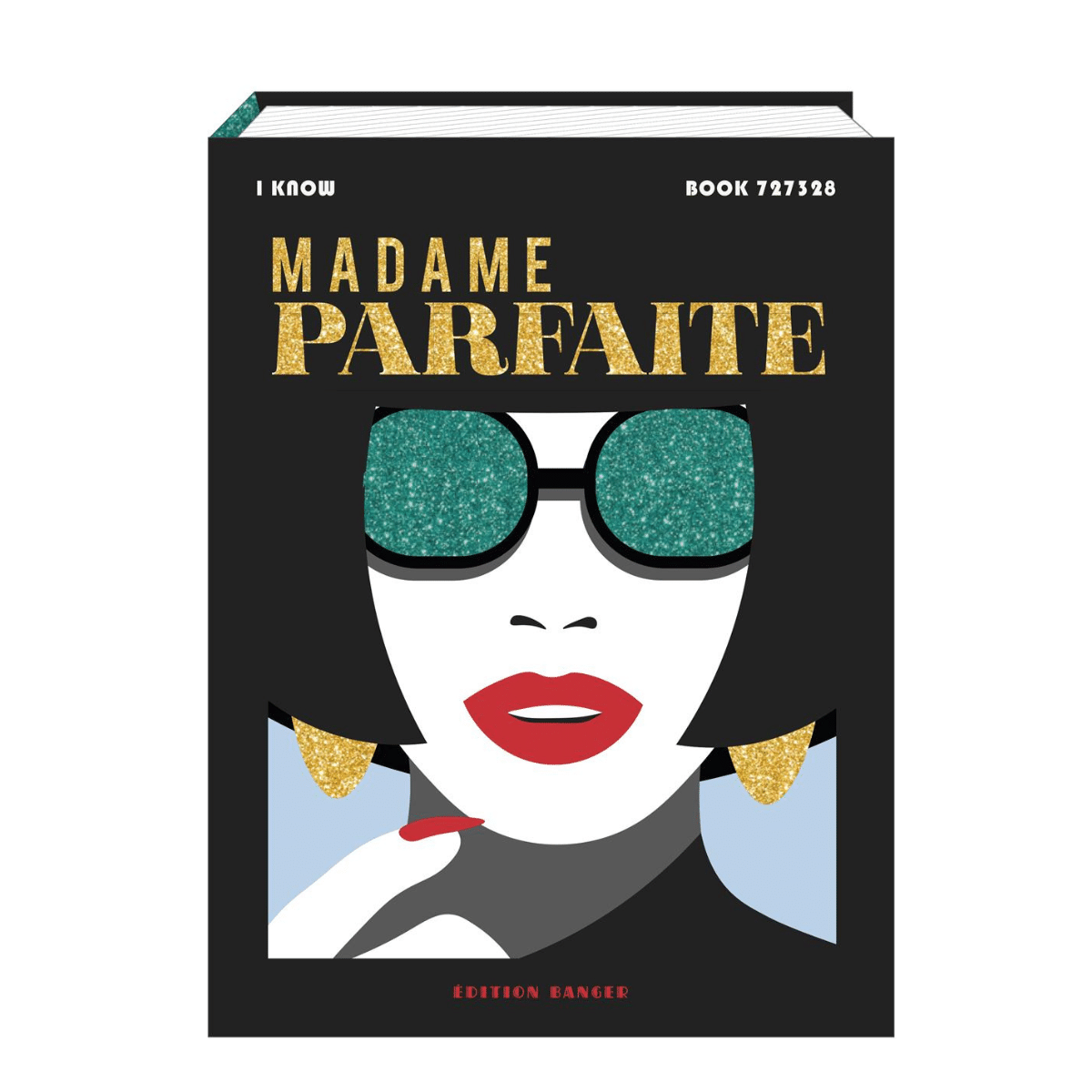 Boite de rangement - Livre trompe l'Œil Gersika Madame Parfaite