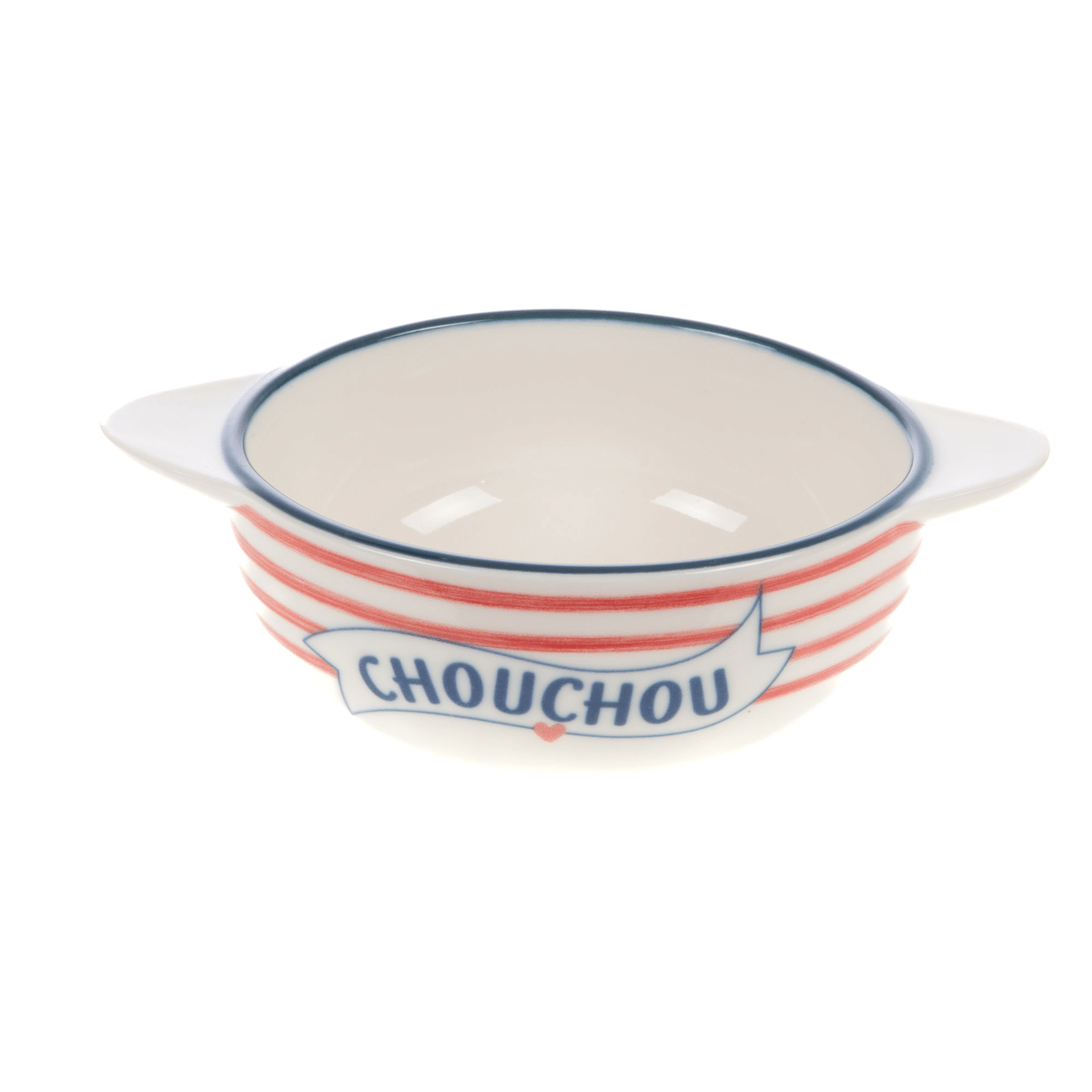 Bol en grès Breton rayures Gwendal - Chouchou 300ML